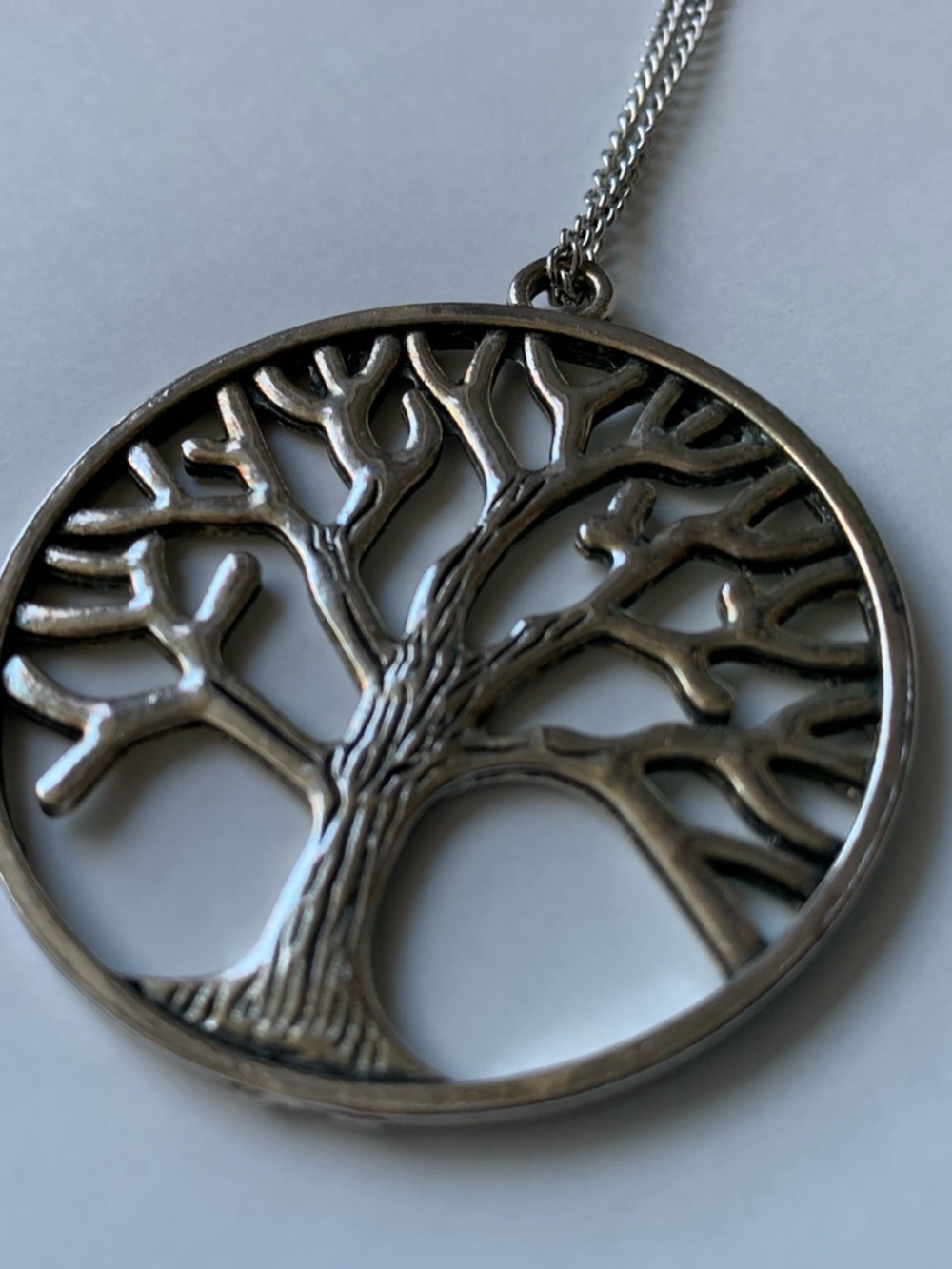 Boho style Silver Tree of Life Pendant Necklace PRICE DROP – SHIPS TOMORROW